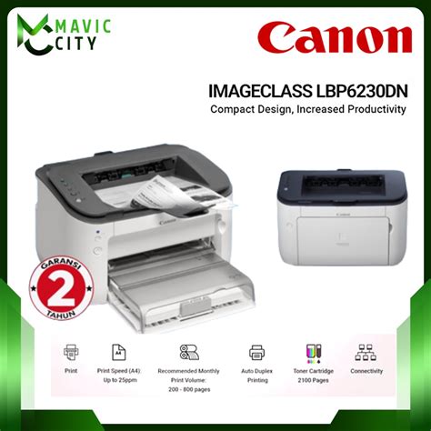 Jual Printer Canon LBP6230dn imageCLASS LBP 6230dn Original Garansi ...