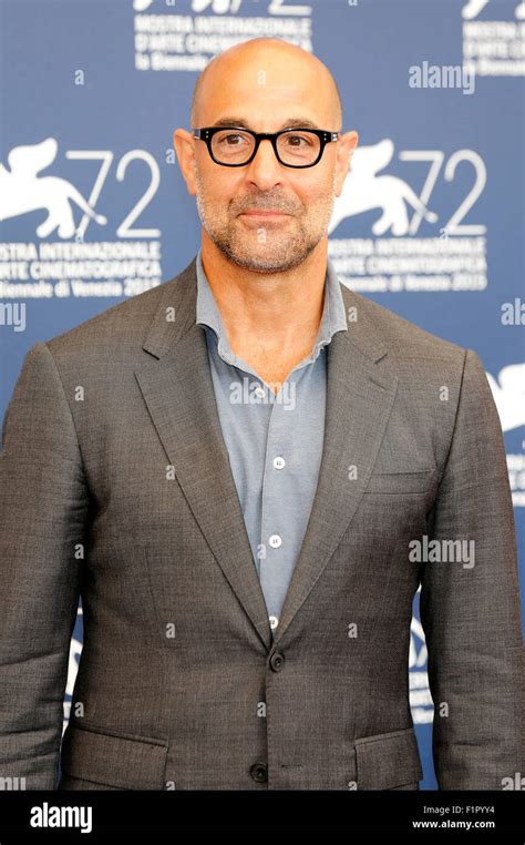 Stanley Tucci during the 'Spotlight' photocall at the 72nd Venice ...