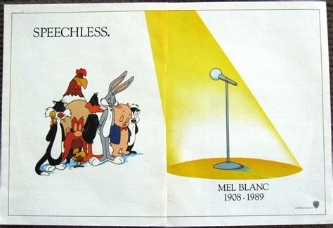 Speechless a Tribute to Mel Blanc the voice of Bugs Bunny | Book cover ...