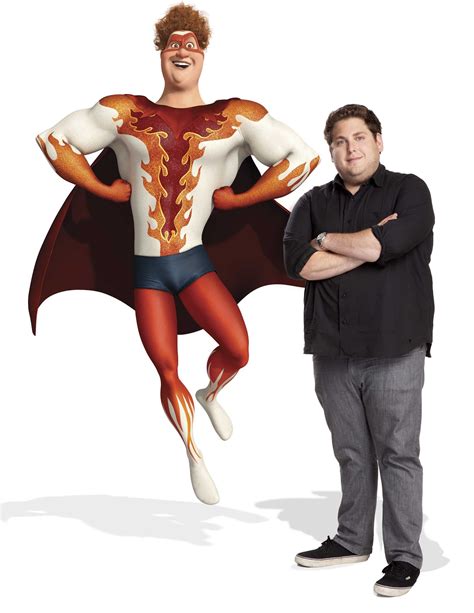 "Megamind" promo still, 2010. Jonah Hill as the voice of Hal Stewart ...