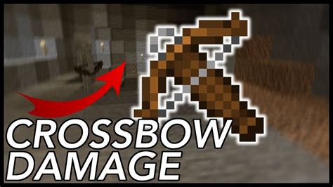 How Much Damage Does The Crossbow Do In Minecraft - YouTube