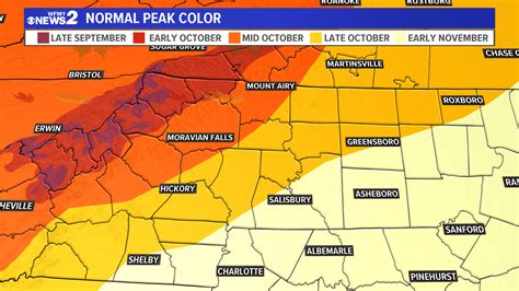 Fall colors: The best time and view for NC's changing leaves | wcnc.com