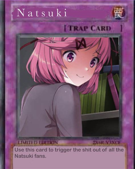 Trap Card Meme Anime - Printable Cards