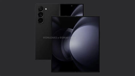 BREAKING: First Galaxy Z Fold 6 renders reveal super sleek design ...