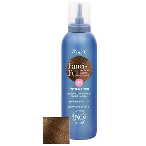 Roux Fanci-Full Mousse, 23 Frivolous Fawn, 6 Fluid Ounce - Walmart.com ...