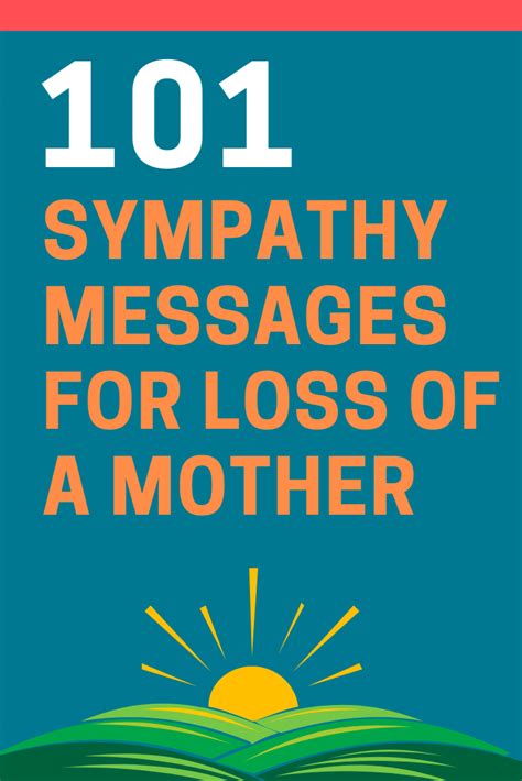 101 Short Condolence Messages for Loss of a Mother | FutureofWorking.com