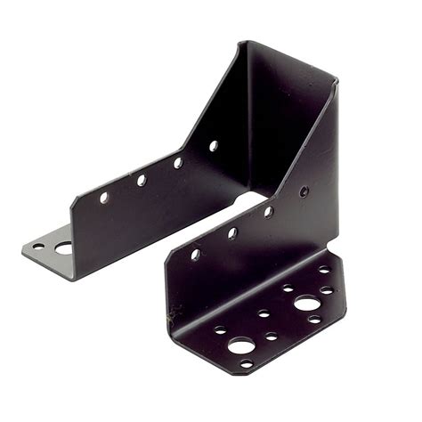 Expamet Black Powder-coated Steel Joist hanger (W)50mm | DIY at B&Q