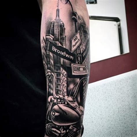 Philly Skyline Tattoo