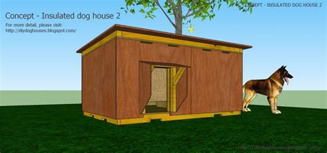 Awesome Dog House Plans For Two Large Dogs - New Home Plans Design