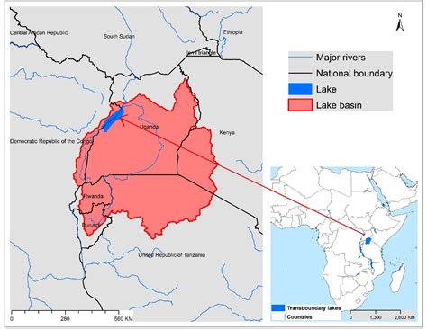 Lake Albert On Map Of Africa