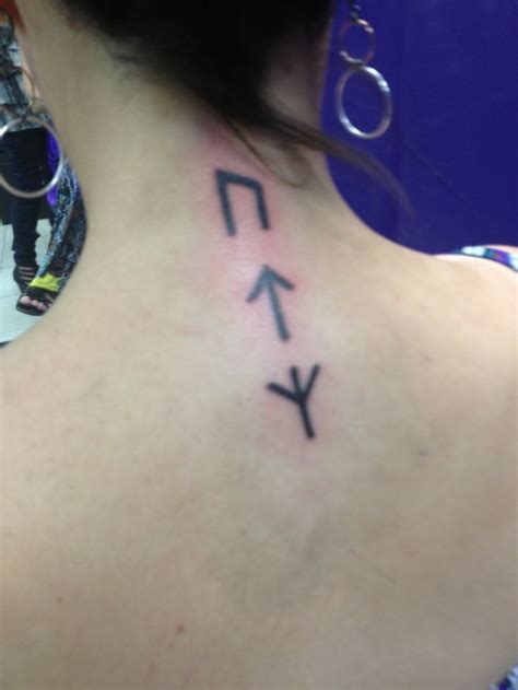 Rune Tattoos symbolizing Strength, Warrior, Protection | Tattoos ...