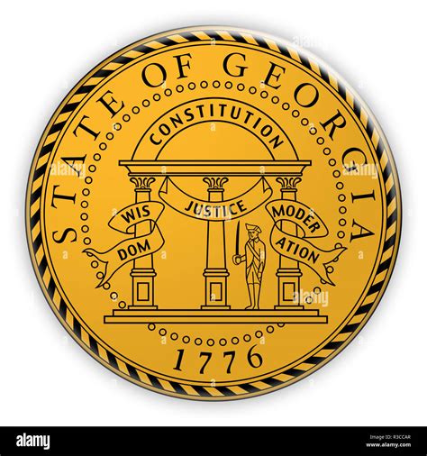 Georgia Seal State High Resolution Stock Photography and Images - Alamy