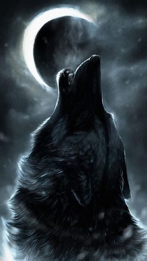 Werewolf Howling At Moon