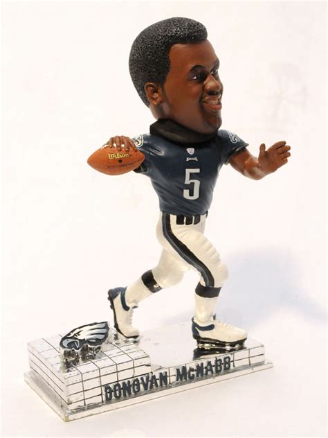 Philadelphia Eagles Donovan McNabb Platinum Base Bobblehead - SWIT Sports