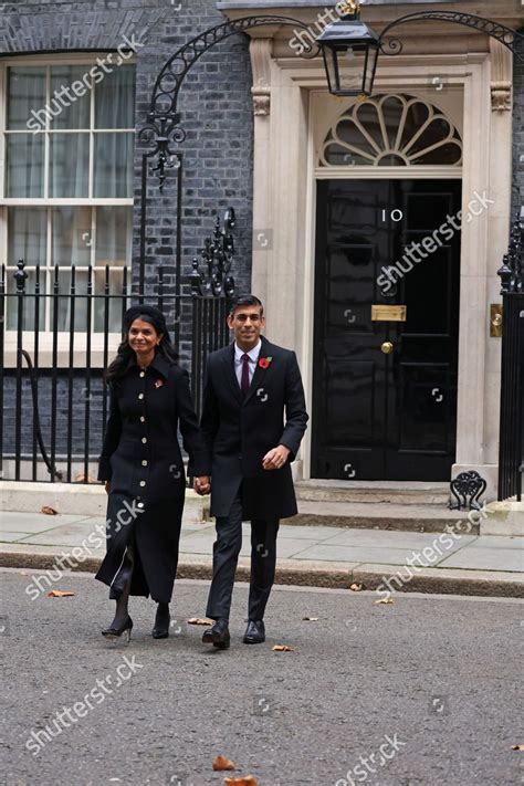 Prime Minister Rishi Sunak Wife Akshata Editorial Stock Photo - Stock ...