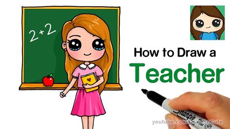 Cute Pictures To Draw For Your Teacher