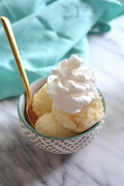 Homemade Sweet Cream Ice Cream – Citrus & Delicious