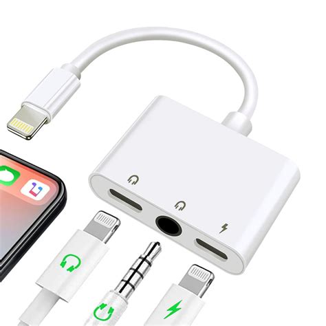 IPhone Lightning To Mm Headphone Jack Adapter (double) Extradigital ...