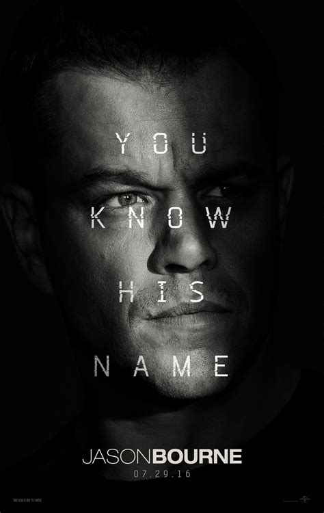 Jason Bourne | Posters | Universal Pictures