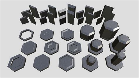 Hexagon 3d Model