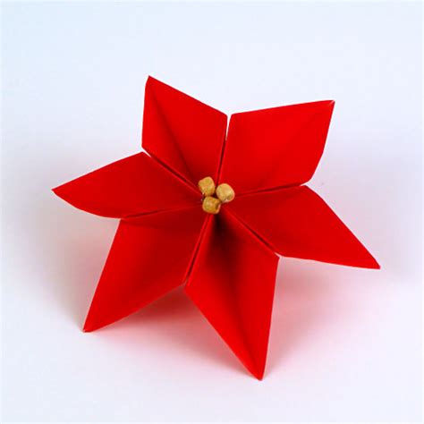 Origami Poinsettia Tutorial – PlanetJune by June Gilbank: Blog