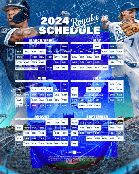 Kc Royals Schedule 2024 - Marlo Shantee