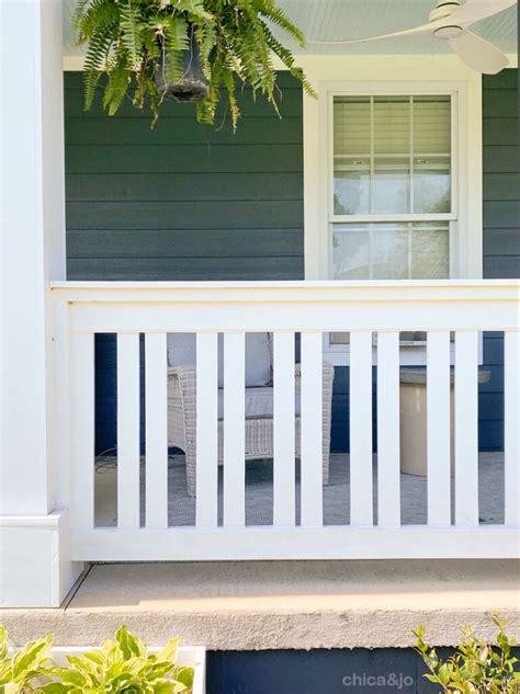 Modern Porch Railing Design | Chica and Jo