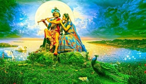 Radha Krishna Serial Full Screen Hd Wallpaper - All About Logan