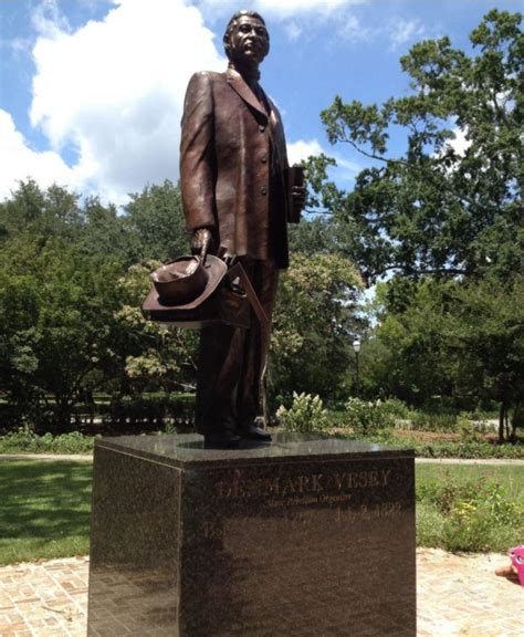 Repairs underway to statue of Denmark Vesey following reported vandalism