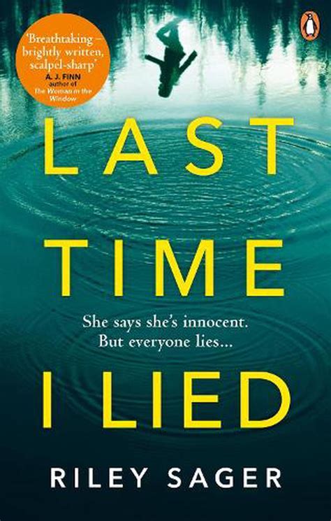 Last Time I Lied by Riley Sager, Paperback, 9781785038419 | Buy online ...