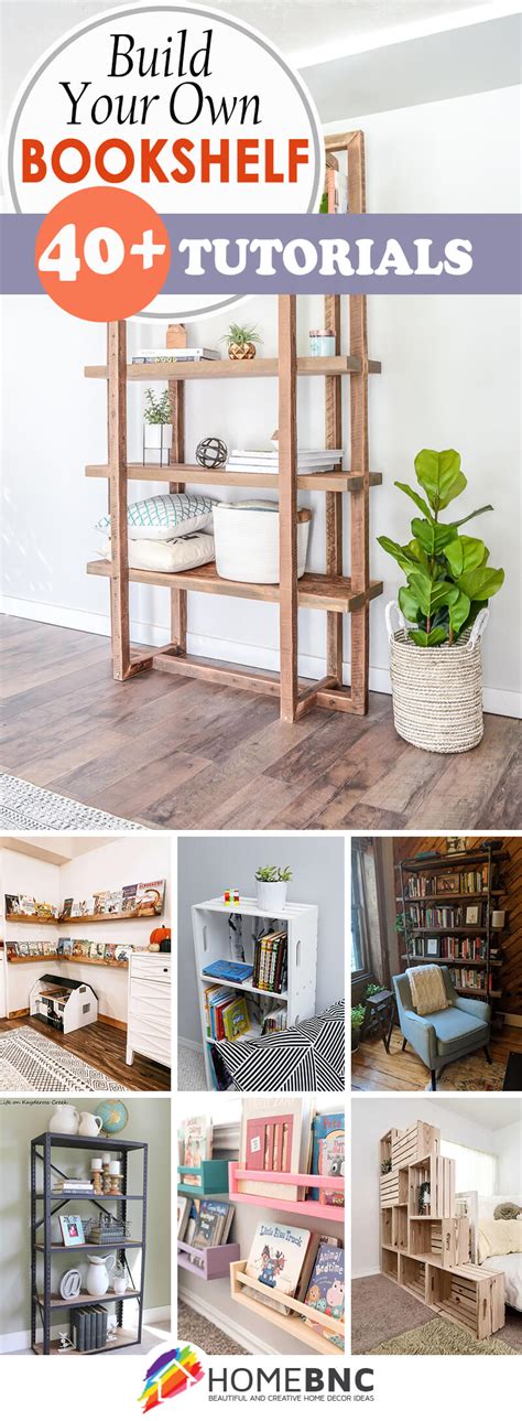 DIY Bookshelf Tutorials — Homebnc