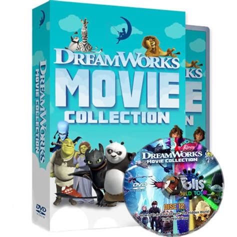 Dreamworks 24 Movie Collection DVD Box Set | Etsy