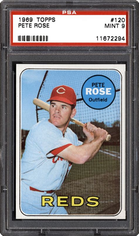 1969 Topps Pete Rose | PSA CardFacts™