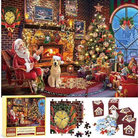 Amazon.com: Puzzle Advent Calendar 2023 Adult, Christmas Countdown ...