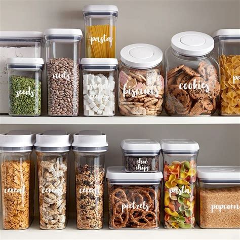 20+30+ Food Storage Container Organization Ideas