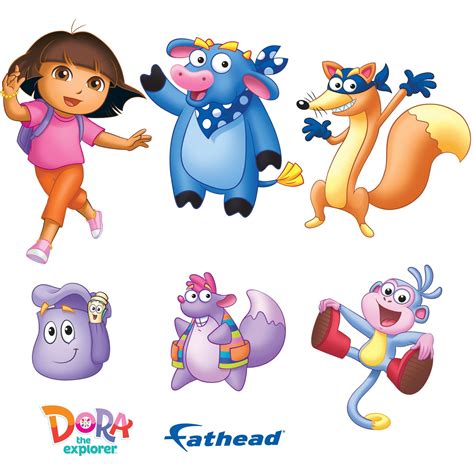 Dora the Explorer: Characters Collection - Officially Licensed Nickelo