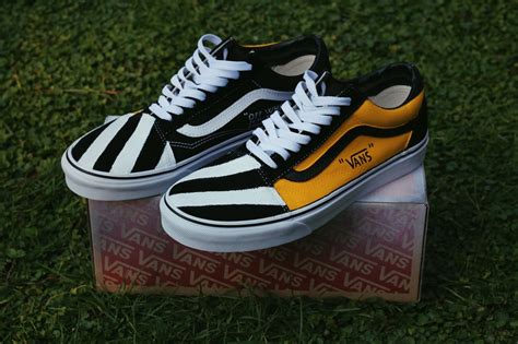 VANS OLD SKOOL X OFF WHITE CUSTOM | 03Blacktraffic