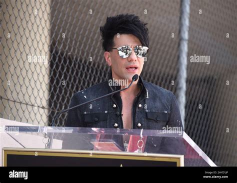 Criss Angel attending Criss Angel Hollywood Walk of Fame Star Ceremony ...