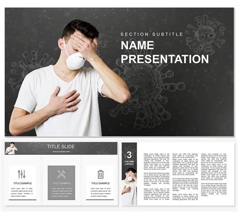 Medical & Science Viral Outbreak PowerPoint Template - Professional ...