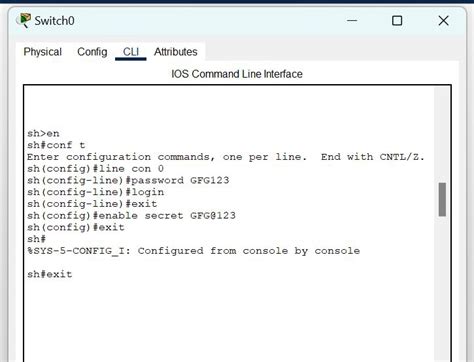 Basic Switch Configuration in Cisco - GeeksforGeeks