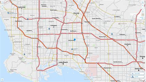 Lakewood California Map - United States