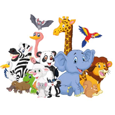 Cartoon Animal Clip art - cartoon animal png download - 500*500 - Free ...