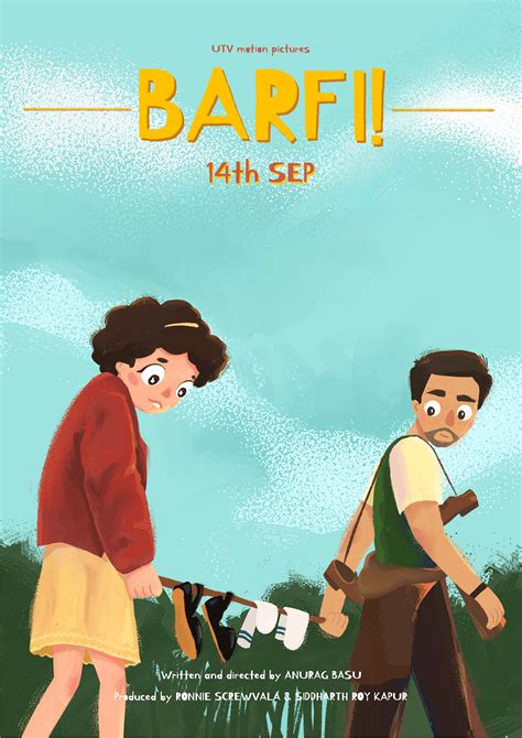 Barfi Film Poster on Behance