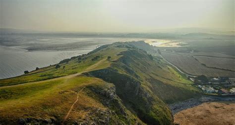 The Arrow on Brean Down: A Piece of World War II History - Drone Adventure