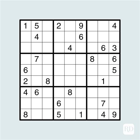 Medium Printable Sudoku