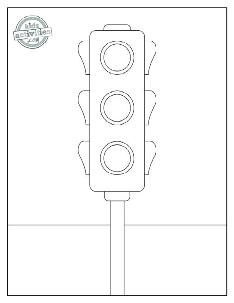 7 Free Printable Stop Sign & Traffic Signal and Signs Coloring Pages ...