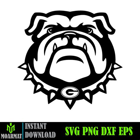 Georgia Bulldogs Logo Svg,Bulldogs Team Svg,Cricut Cutting F - Inspire ...