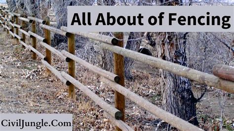 All About of Fencing | What is Fence Post | Types of Fence Post | Fence ...