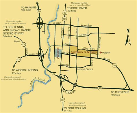 Laramie City Map - Laramie Wyoming • mappery