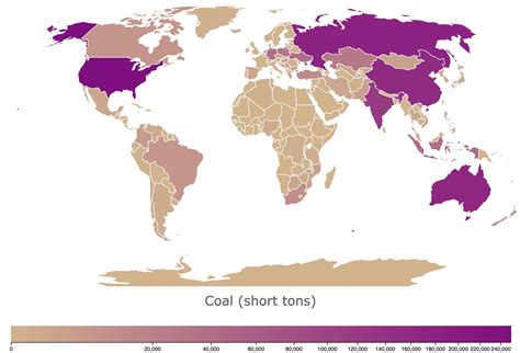 Coal Reserves Map U S